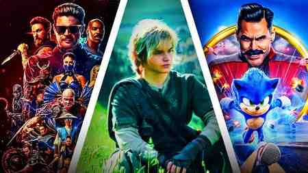 Legend of Zelda, Mortal Kombat 2, Sonic movie posters