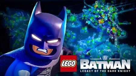 LEGO Batman, map