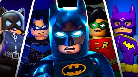 LEGO Batman Catwoman, Nightwing, Batman, Robin, Batgirl