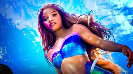 The Little Mermaid 2023 movie underwater