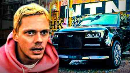 Locked SUV, Bill Skarsgard