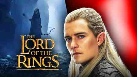 Seren in The Lord of the Rings and Orlando Bloom as Legolas.