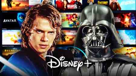 Anakin Skywalker, Darth Vader, Disney+ Logo