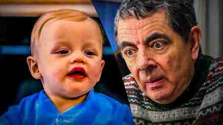 Man Vs Baby Netflix Rowan Atkinson and baby