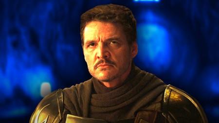 Pedro Pascal as Din Djarin in The Mandalorian & Grogu