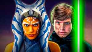 Ahsoka Tano and Luke Skywalker art together