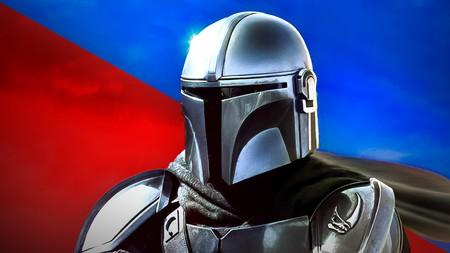 The Mandalorian Din Djarin with helmet on