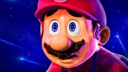 Mario face in Super Mario Bros Movie