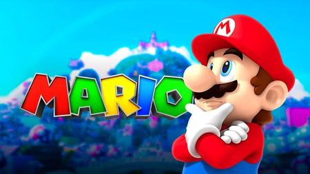 Super Mario, Mario logo.