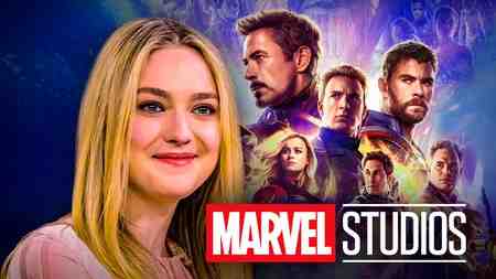 Dakota Fanning, Marvel Studios logo, MCU Avengers.