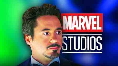 Robert Downey Jr. as Tony Stark, Marvel Studios logo