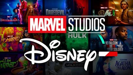 Marvel Studios and Disney+ logos