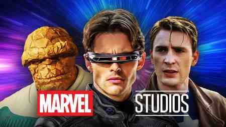 Thing, Cyclops, Steve Rogers, Marvel Studios Logo