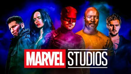 Marvel Netflix heroes, Marvel Studios logo