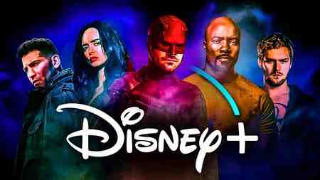 Marvel Studios Netflix reboot characters, Disney Plus logo