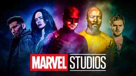 Marvel Netflix heroes, Marvel Studios logo