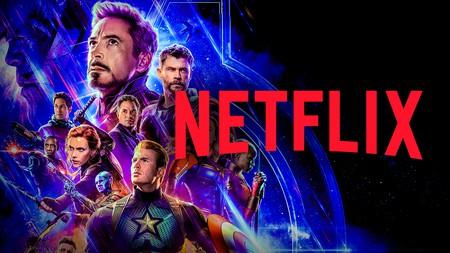 Marvel MCU Avengers, Netflix logo