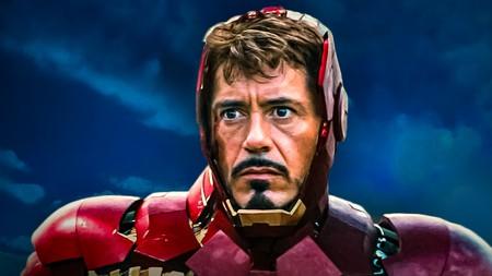 Tony Stark Robert Downey Jr in Iron Man suit