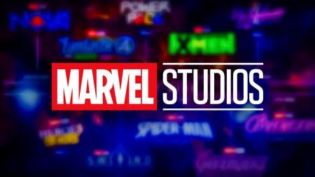 Marvel Studios logo with movie slate in background