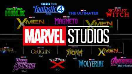 Marvel Studios Phase 7 slate mock up logos