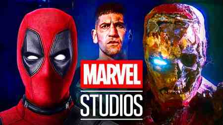 Marvel Studios R-Rated chracters Deadpool, Punisher, Iron Man