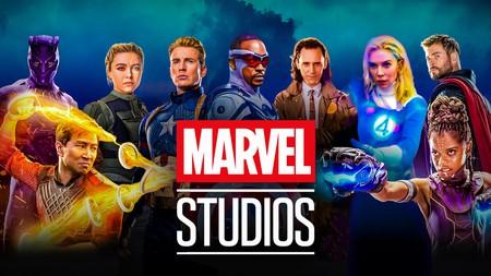 Marvel Studios logo, MCU superheroes