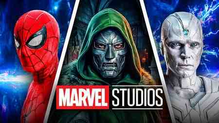 Spider-Man, Doctor Doom, Vision.