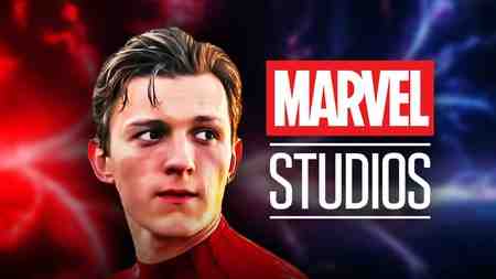 Tom Holland as Spider-Man, Marvel Studios Logo.