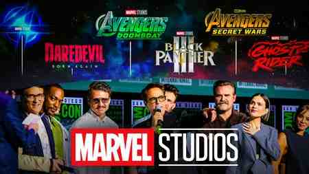 Marvel Studios upcoming movies and shows, Comic-Con actors on stage