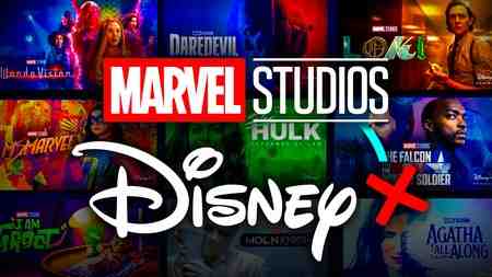 Marvel Studios and Disney Plus MCU posters