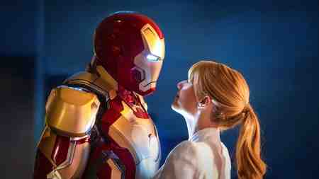 Iron Man and Pepper Potts