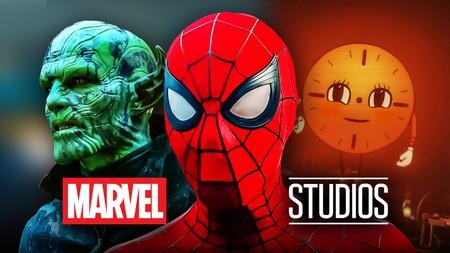 Talos, Spider-Man, Marvel Studios Logo, Miss Minutes.