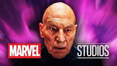 Prof X In Multiverse of Madness, Marvel Studios Logo.
