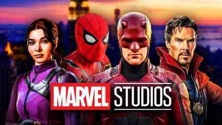 NYC Marvel superheroes Kate Bishop, Spider-Man, Daredevil, Doctor Strange