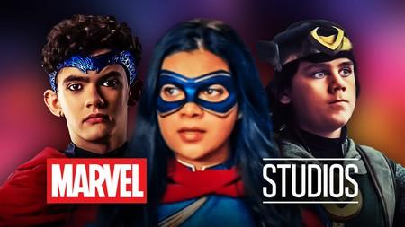 Marvel Studios logo, Billy Maximoff, Ms Marvel, Kid Loki
