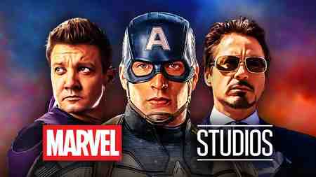 Hawkeye, Captain America, Iron Man.