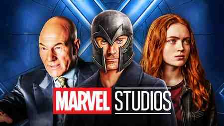 Prof X, Magneto, Sadie Sink, Marvel Studios Logo.