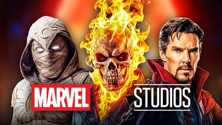Moon Knight, Ghost Rider, Benedict Cumberbatch Doctor Strange.