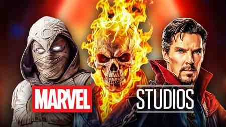 Moon Knight, Ghost Rider, Benedict Cumberbatch Doctor Strange.
