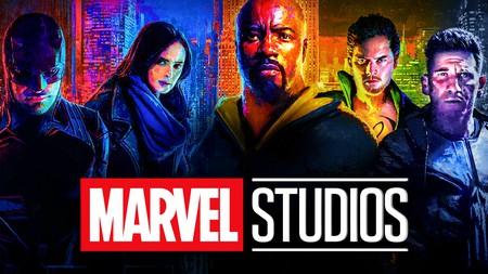 Marvel Netflix heroes, Marvel Studios logo