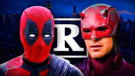 Deadpool, Daredevil, Rated-R logo