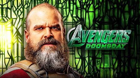 David Harbour Red Guardian, Avengers Doomsday logo.