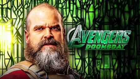 David Harbour Red Guardian, Avengers Doomsday logo.