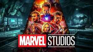 Batman's Batcave, Avengers Infinity War Poster, Marvel Studios Logo.