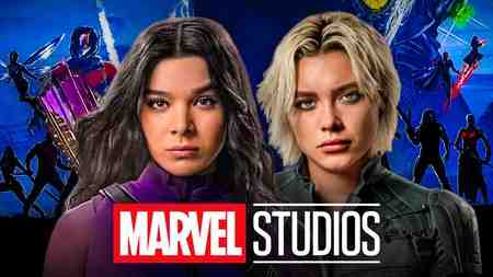 Marvel Studios logo, Kate Bishop, Yelena Belova