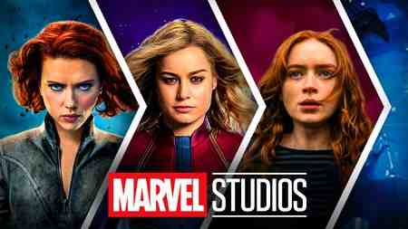 Marvel Studios MCU female superheroes, including Sadie Sink's Jean Grey