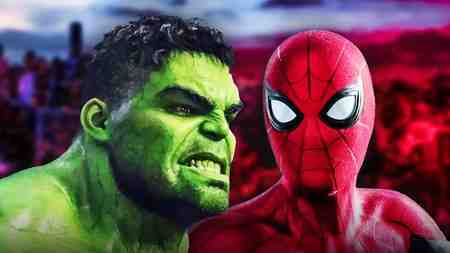 Marvel Studios' Hulk and Spider-Man.