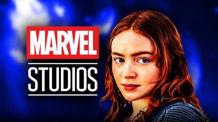 Sadie Sink as Jean Grey with Marvel Studios logo.