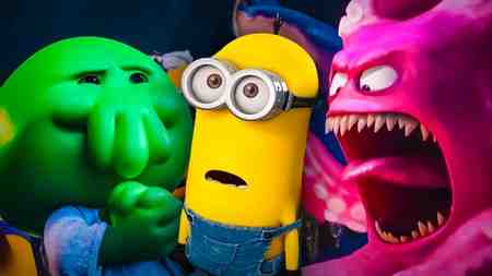 Minion and creatures from Minions and Monsters movie.