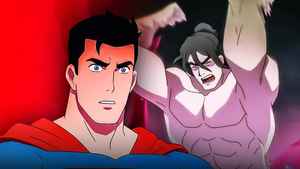 Superman & Bizarro in My Adventures with Superman.
